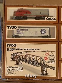 Vintage Années 1970 Tyco Ho Electric Train Set Westinghouse Special Ready To Run Mint
