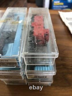 Vintage Atlas N Gauge Santa Fe Ready To Run Train Set Box Couleur Rare