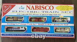 Vintage K-line Nabisco No. 1522 Ensemble De Trains O27 Électriques 6 Unités Prêts À Fonctionner