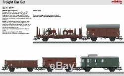W441-46089 Era Iii-5 Wagons De Marchandises Set 3-rail Prêt À Fonctionner - Fédéral Allemand